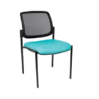 Stax Chair Family - BLK 4 Leg - NA - Mesh