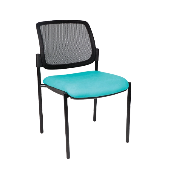 Stax Chair Family - BLK 4 Leg - NA - Mesh