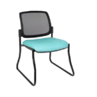 Stax Chair Family - BLK Sled - NA - Mesh