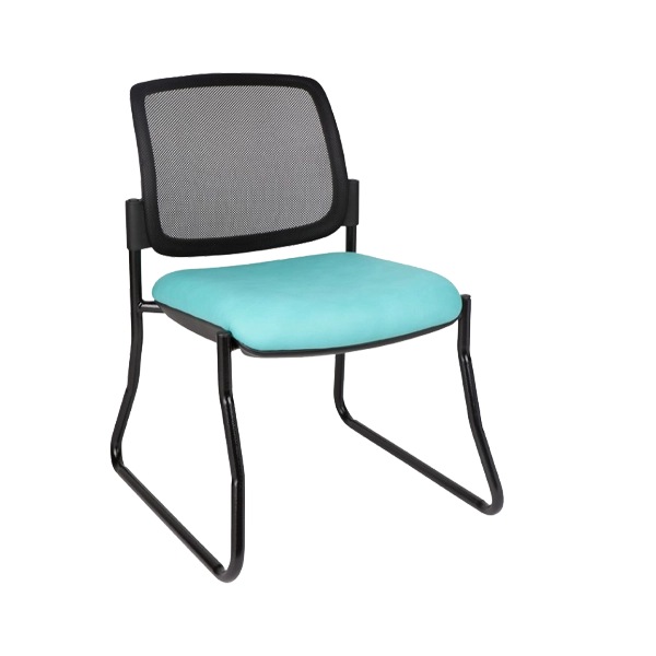 Stax Chair Family - BLK Sled - NA - Mesh