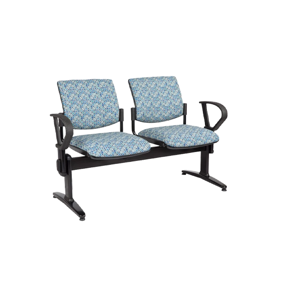 Stax Chair Family - Beam - 2 Seater - Arms