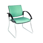 Stax Chair Family - CRM Sled - ARMS