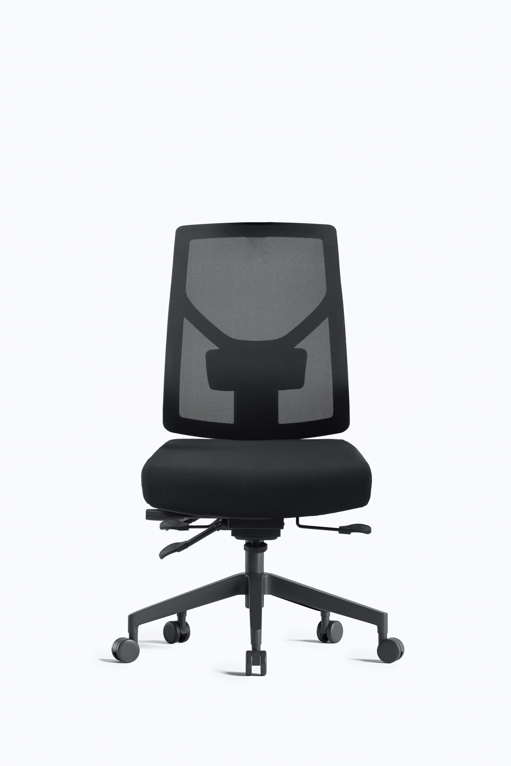 Breeze 150 - White no headrest, No arms - front