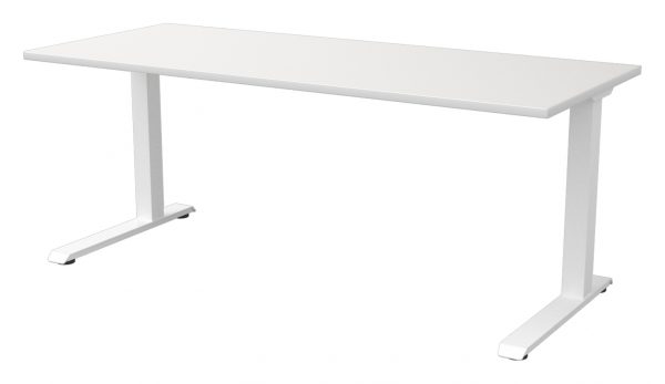 Cargo Standard-Straight-white-frame-with worktop-2