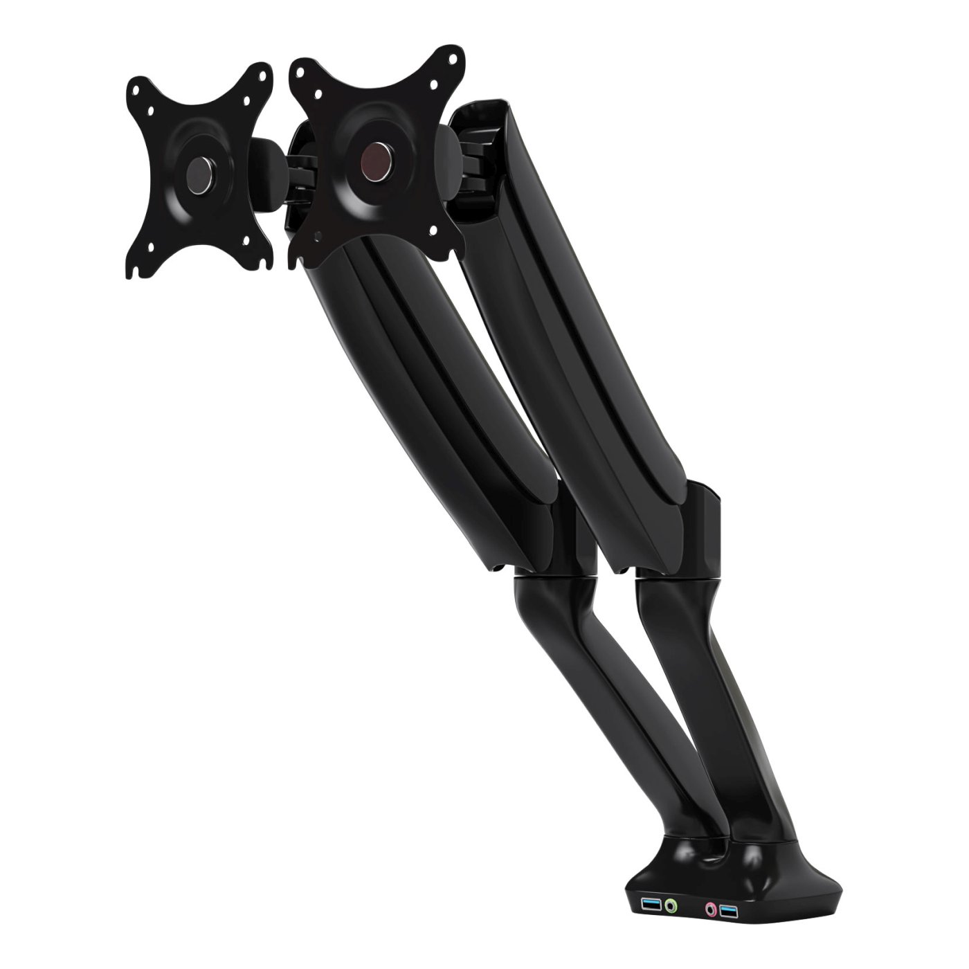Motion Dual Monitor Arm (Gaslift Movement) Direct Ergonomics