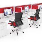 Direct Ergonomics Monico Loop Desk