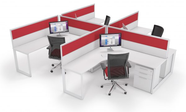 Direct Ergonomics Monico Loop Desk