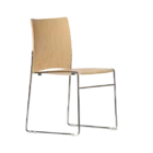 Romba Visitor Chair - TIMBER