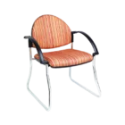 Stax Chair Family - CRM Sled - ARMS - Rounded