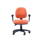 Uno Classic - Medium Back - Armrest - Orange