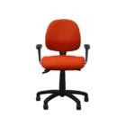 Uno Inc - Medium Back - Armrest - Orange