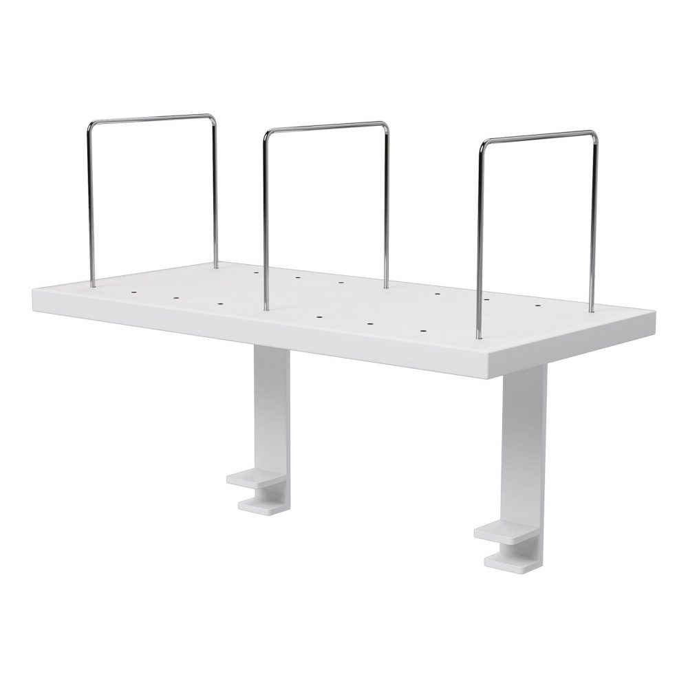 Desk Mounted Shelf Direct Ergonomics