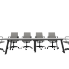 Blaze Family-MeetingTable-WBLK-3600