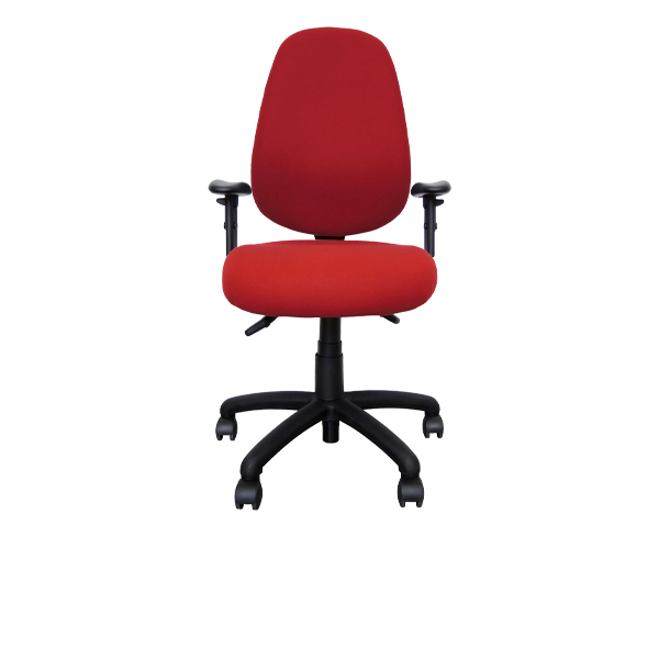 Uno Evo Task Chair - HB - ARMS - RED