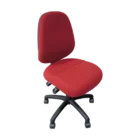 Uno Evo Task Chair - HB - RED - ANGLED