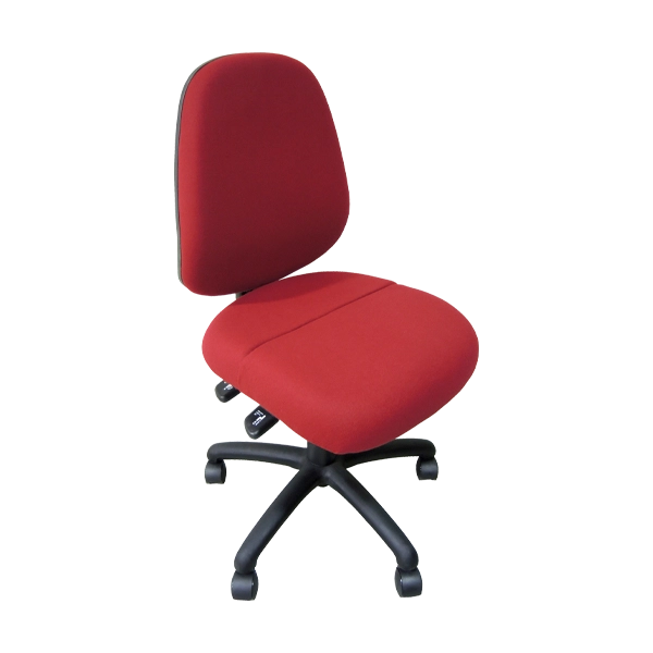 Uno Evo Task Chair - HB - RED - ANGLED