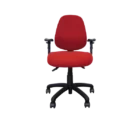 Uno Evo Task Chair - MB - ARMS - RED