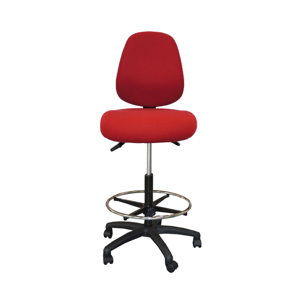 Uno Evo Task Chair - MB - DFT - RED