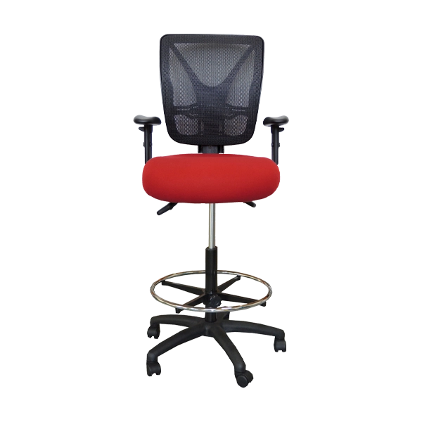 Uno Evo Task Chair - WEB - ARMS - DFT - RED