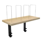 Workzone Clamp On Shelf Natural Oak - Black