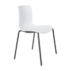Active Chair Family - Metal 4 Leg - Black