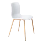 Active Chair Family - Metal 4 Leg - Timber
