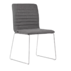 Smokey Chair - Sled Chrome