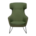 Dalph Express Chair Family - Hush - Sled - Custom Green