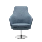 Dalph Express Chair Family - Mini - Disc Base - Custom Blue