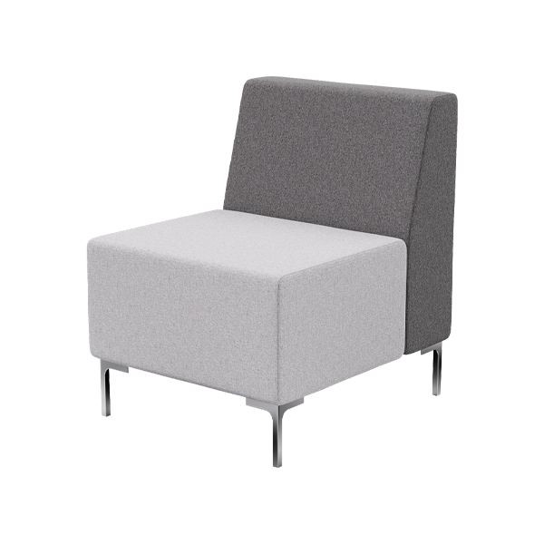 Flow Modular Lounge - Standard Back - 1 Seater - NA