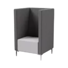 Flow Modular Lounge - Tall Back - 1 Seater - ARMS