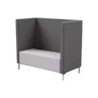 Flow Modular Lounge - Tall Back - 2 Seater - ARMS