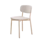 Kiddo Family - Chair - Ash - Upholstered SPBR - Front