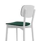 Kiddo Family - Chair - White - Upholstered - Back Angle