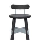 Kiddo Family - Stool - BLKGREY - Backrest