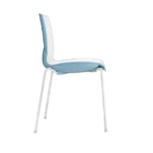 Lola Chair Family - CHM 4 Leg - NA - BLU - Side