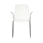 Lola Chair Family - CRM 4 Leg - HA - WHT