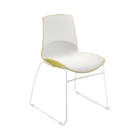 Lola Chair Family - WHT Sled - NA - Sand