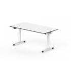 NeXt Electric Height Adjustable Folding Table - White - Static