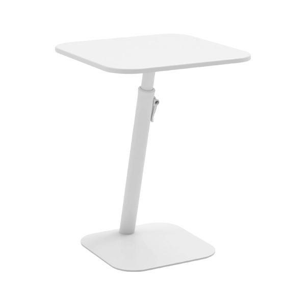 Rolo Laptop Table - White