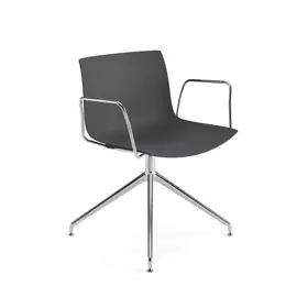 Canvas Chair Family - Canvas 2 - 4 Star Swivel Glides with Arms UP