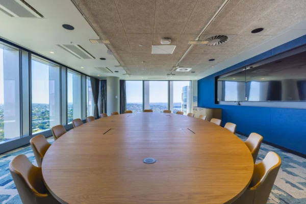Ventia - Victoria Cross - Meeting Room Large Boardroom Table Ventia - Victoria Cross - Meeting Room - Blaze Boardroom Table 18-seater